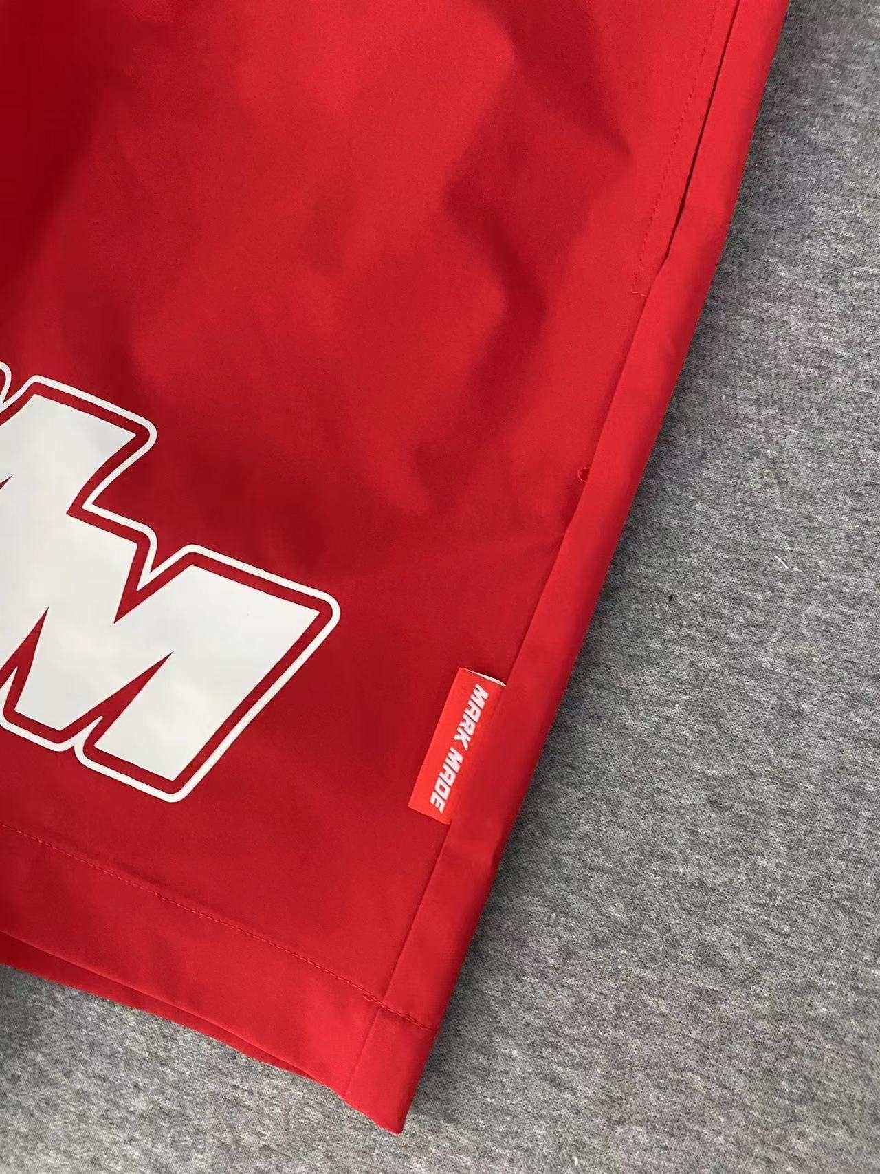 MM OG Athletic Shorts Red