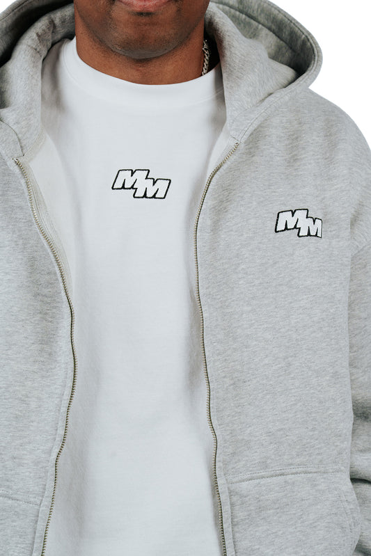 Grey MM Zip Up set